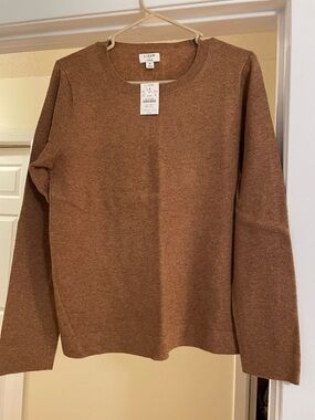 J Crew Teddie Wool Blend Sweater size Medium NWT! Retail $80